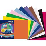 Tru-Ray Pacon Çeşitli Renklerde Akıllı Istif Yapı Kağıdı, 30,5 X Cm, 120'Li Paket