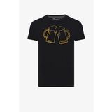 Trub T-shirt Siyah Erkek T-shirt Rftrub23-10010