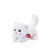 Trudi Cat Brad White Peluş Oyuncak 22 Cm - Beyaz