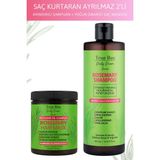 True Bee Daily Dream Series Saç Kurtaran 2'li Arındırıcı Şampuan ve Yoğun Onarıcı Saç Maskesi Seti Dökülme Karşıtı