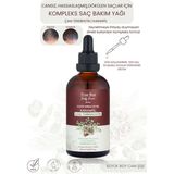 True Bee ''True'' Bee Kök Uyarıcı Karanfil Çam Terebentin Saç Bakım Yağı 100 ml Besleyici ve Onarıcı Yıpranmış Saçlar İçin