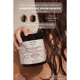 True Bee ''True'' Bee Pamuk Sütü & Moringa Saç Maskesi 220 ml Kuru Hassas Dökülen Saçlar İçin Anında Yumuşaklık