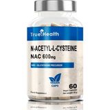 True Health ''True'' Health Nac 600 Mg Takviye Edici Gıda – 60 Vegan Kapsül İçerik Bilgisi: N-Acetyl L-Cysteine