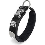 True Love Cordura Kumaşlı Mesh Siyah Köpek Boyun Tasması