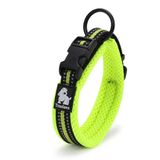 True Love köpek eğitimi tasması TLC5011 reflektörlü köpek tasması (XL, neon sarısı)