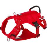 True Love Tactical Kırmızı Köpek Göğüs Tasması - Standart