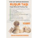 True Touch 11 Adet Orjinal Sefidab Rüşur Taşı İran Hamam Taşı Yüz Temizleyici Arındırıcı