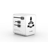 Truebo Multitravel Travel Adapter Ve Charger Evrensel Seyahat Adaptörü Beyaz