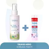 TruKid Hero Koruma Paketi (Hero Stick ve Truly Natural Bitkisel Vücut Spreyi)