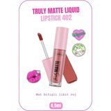 Truly Matte Liquid Lipstick Mat Likit Ruj 402 Mauve Over - Nude