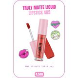 Truly Matte Liquid Lipstick Mat Likit Ruj 405 Peachy Queen - Pembe - Pembe 405