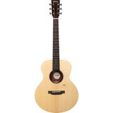 Trumon TSMINI18-M1 Elektro Akustik Gitar - Naturel