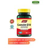 Trunature Coenzim Q10 100 Softgel Coenzyme Royal Jelly Omega 3 Koenzim Co Q10