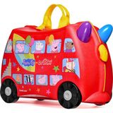 Trunki Çocuk Bavulu - Peppa Pig Party Bus - Kırmızı