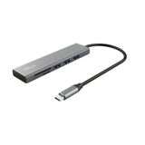 Trust 24191 Fast Usb-C Gri Hub Usb Çoğaltıcı
