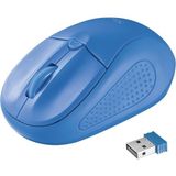 Trust Primo Kablosuz Mavi Mouse 1000 DPI Ev - Ofis Kullanımı İçin Optik Bağlantı 210098004