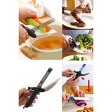 Trust Shop Düz Kesim Panolu Makas Sebze Meyve Et Doğrayıcı Mutfak Makası - 1 Adet