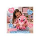 TRUST STORE 30 CM Stitch Peluş Sırt Çantası Yumuşacık Peluş Çanta Sevimli Tasarım Günlük ve Hediye PEMBE