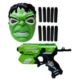 Trust Store Avengers Hulk Maske ve Sünger Dart Atan Nerf Tabanca 2'li Macera Seti