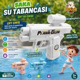 Trust Store Çift Su Çıkışlı Şaka Su Tabancası Eğlenceyi Ikiye Katlayan Mini Su Püskürtme Oyuncağı - Beyaz