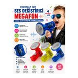 TRUST STORE Çocuklar I?çin Ses Değiştirici Megafon 4 Farklı Ses