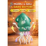 Trust Store Dansçı Kali Müzikli Işıklı Hareketli Ahtapot USB Şarjlı Akıllı Dans Eden Oyuncak - Yeşil