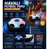 Trust Store Havalı Futbol Topu Orta Boy LED Işıklı Ev Için Güvenli Kayar Disk Futbol Oyunu - Çok Renkli