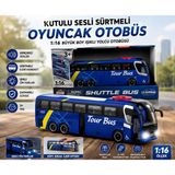 Trust Store Kutulu Sesli Sürtmeli Oyuncak Otobüs 1:16 Büyük Boy Işıklı Yolcu Otobüsü