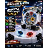 Trust Store Meleegyro 4’lü Metal Beyblade Arena Seti 4 Topaç 2 Fırlatıcı Eğlenceli Tasarım Unisex Oyun