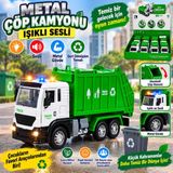 Trust Store Metal Işıklı Sesli Çöp Kamyonu Oyuncak Geri Dönüşüm Temalı Hareketli Çöp Kamyonu