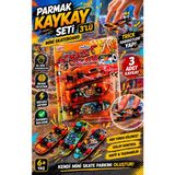 Trust Store Parmak Kaykay Seti 3’lü Mini Skateboard, Trick Oyuncak Beceri Geliştirici Eğlence Seti - Çok Renkli