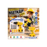 Trust Store Pilli Oyuncak Matkap Seti Gerçekçi Ses Efektli Tamir ve Ustalık Oyun Seti Çocuk El Becerisi