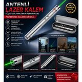 Trust Store Premium Antenli Lazer Kalem Seti Metal Gövde Taşıma Kutulu Güçlü Işın Performansı - Çok Renkli