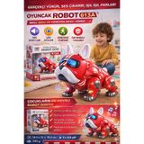 Trust Store Robot Köpek Sesli Işıklı ve Yürüyen Akıllı Köpek Oyuncak - Kırmızı