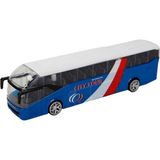 Trust Store Teamsterz Street Kings Die Cast Şehir Otobüsü 18,5 cm Metal Model Oyuncak Araç - Mavi