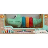 Trust Store Timsah Yapboz Oyuncak Sök Tak Timsah Yapı Oyuncağı 5 Parçalı Eğitici Duyusal Oyuncak