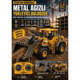 Trust Store Uzaktan Kumandalı Metal Ağızlı Yükleyici Buldozer Işıklı Sesli 2.4ghz Full Fonksiyon Iş Makinesi