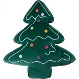 Trust Store Yılbaşı Temalı Peluş Çam Ağacı Yastık 40 cm Yumuşacık Dekoratif Yastık