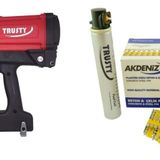 Trusty Betona Gazlı Çivi Çakma Tabancası 15-40 Mm , 5000 Çivi Ve Gaz Tüpü