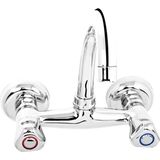 Truva Trigon Krom Dönerli Lavabo Bataryası