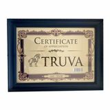 Truva TRV155L 21x29,7cm 3cm A4 Lacivert Çerçeve