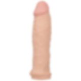 Truvashop 16 Cm Sleeve Damarlı Gerçekçi Uzatmalı Silikon Penis Kılıfı