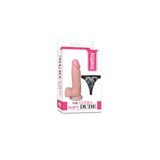 TruvaShop 17 Cm Belden Bağlamalı Realistik Protez Strapon Penis