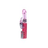 TruvaShop 24cm Titreşimli Oynar Başlı Teknolojik Vibratör Mastürbatör