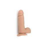 TruvaShop Damarlı Kalın Belden Bağlamalı Protez Penis Strapon 19 Cm