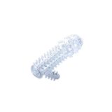 TruvaShop Klitoral Nokta Temaslı Tırtıklı Uzatmalı Penis Kılıfı