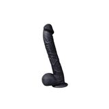 TruvaShop Siyah Dev Gladyatör 33 cm Realistik Penis Gerçek Görünümlü Dildo