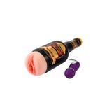 TruvaShop Titreşimli Bira Şişesi Şeklinde Soft Vajina Gerçekçi Mastürbatör