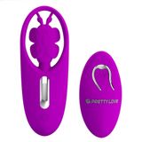 TruvaShop Truvashop 12 Titreşimli Usb Şarjlı Giyilebilir Kelebek Vibratör Külot Masturbator