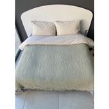Truy Towel 4 Katlı %100 Pamuk Müslin Yatak Örtüsü - 230 x 250 cm - Çağla Yeşili